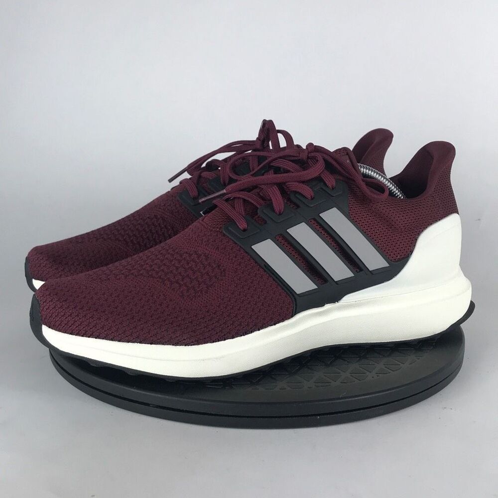 adidas Maroon and White Athletic Shoes